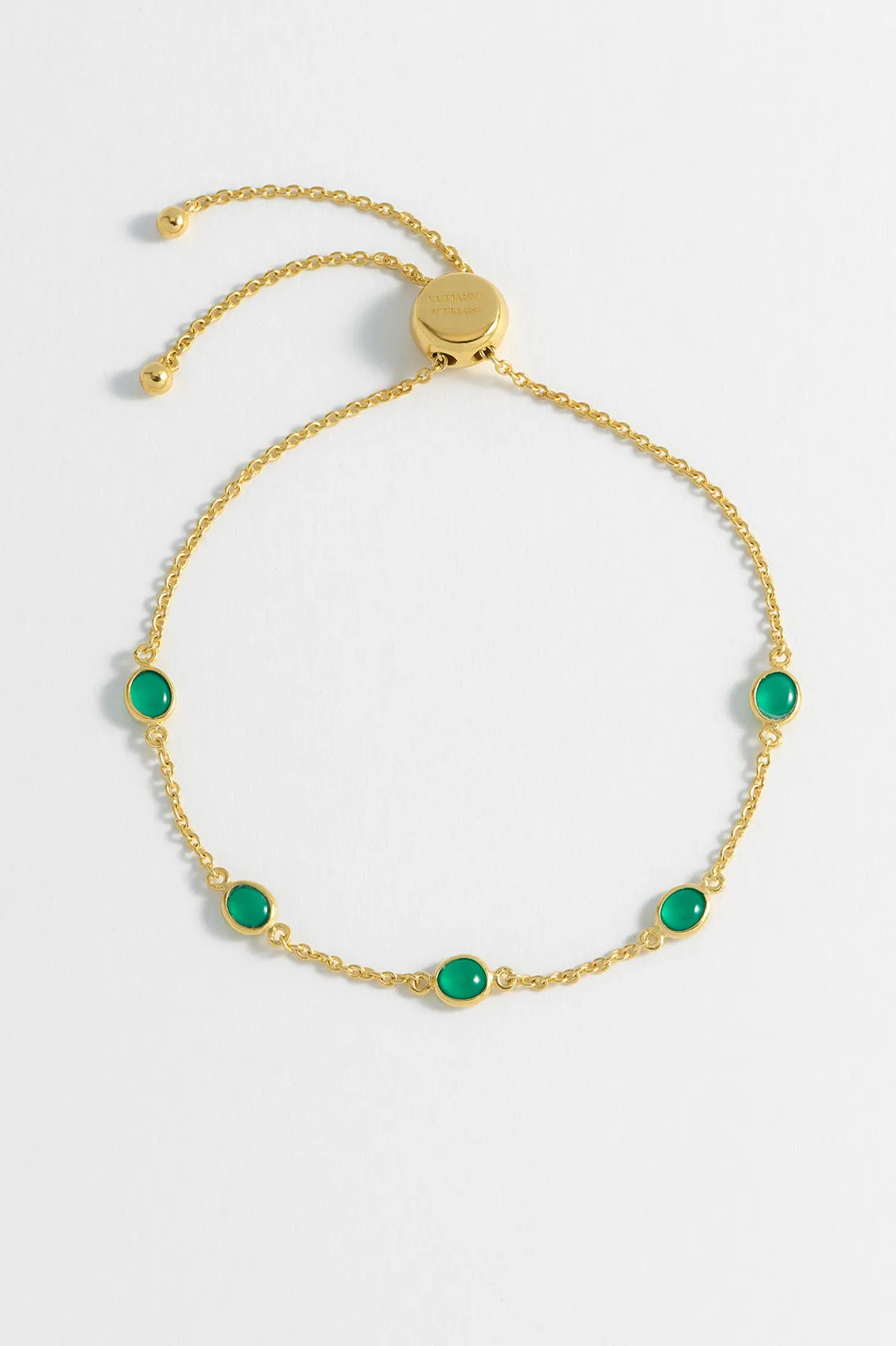 Gemstone Slider Bracelet