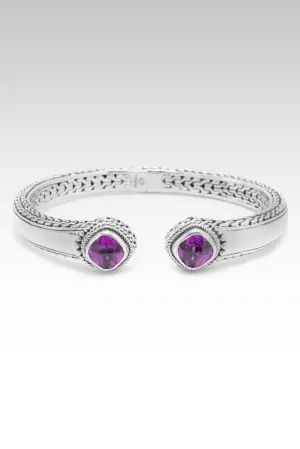 Generosity Prospers Tip-to-Tip Bracelet? in Magenta Lab Created Sapphire