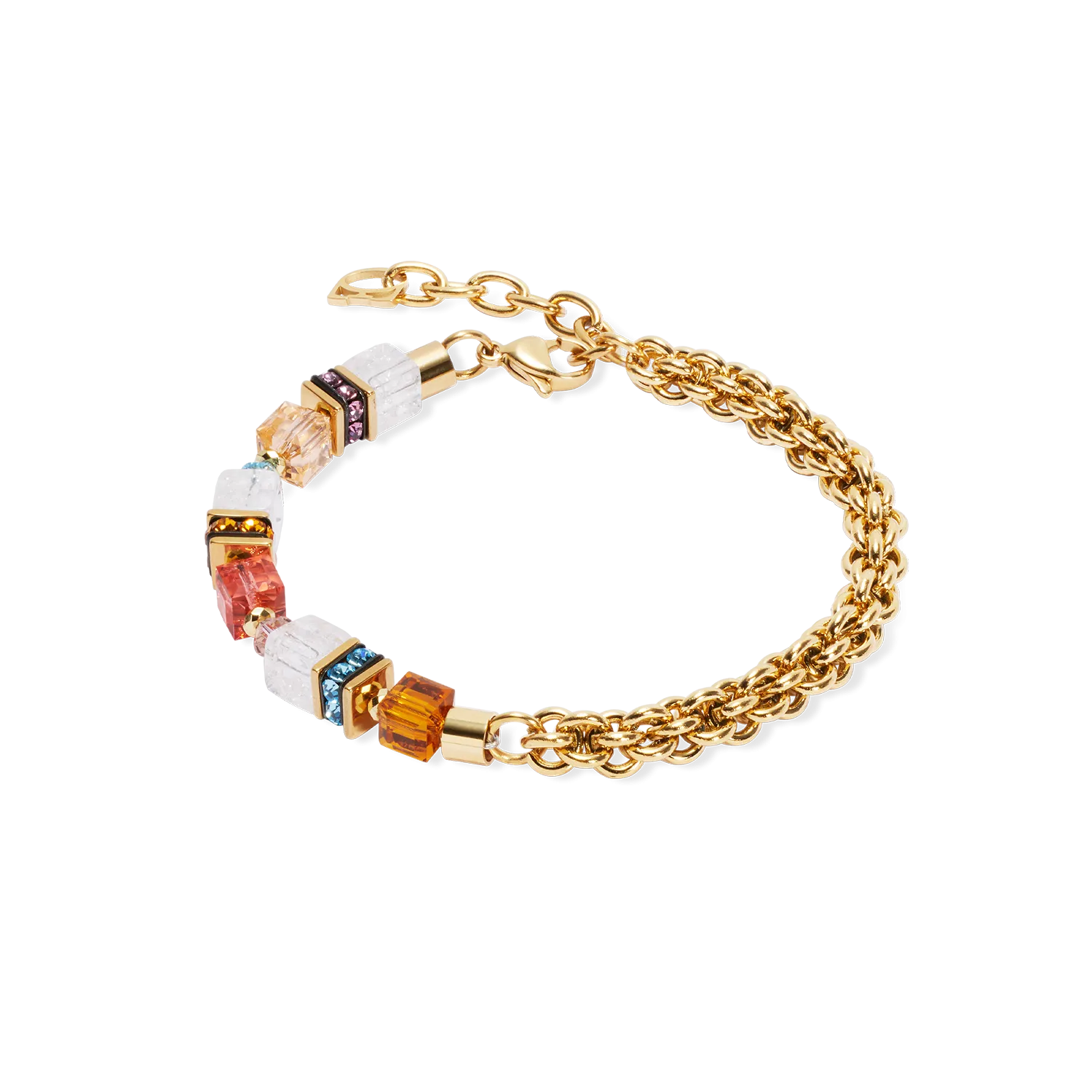 GeoCUBE? Fusion Summer bracelet gold-sunset