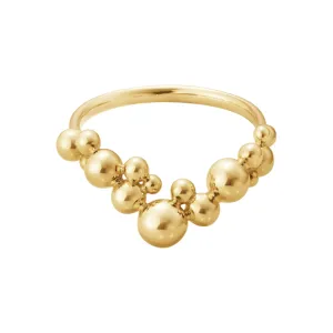Georg Jensen Moonlight Grapes 18ct Yellow Gold Ring