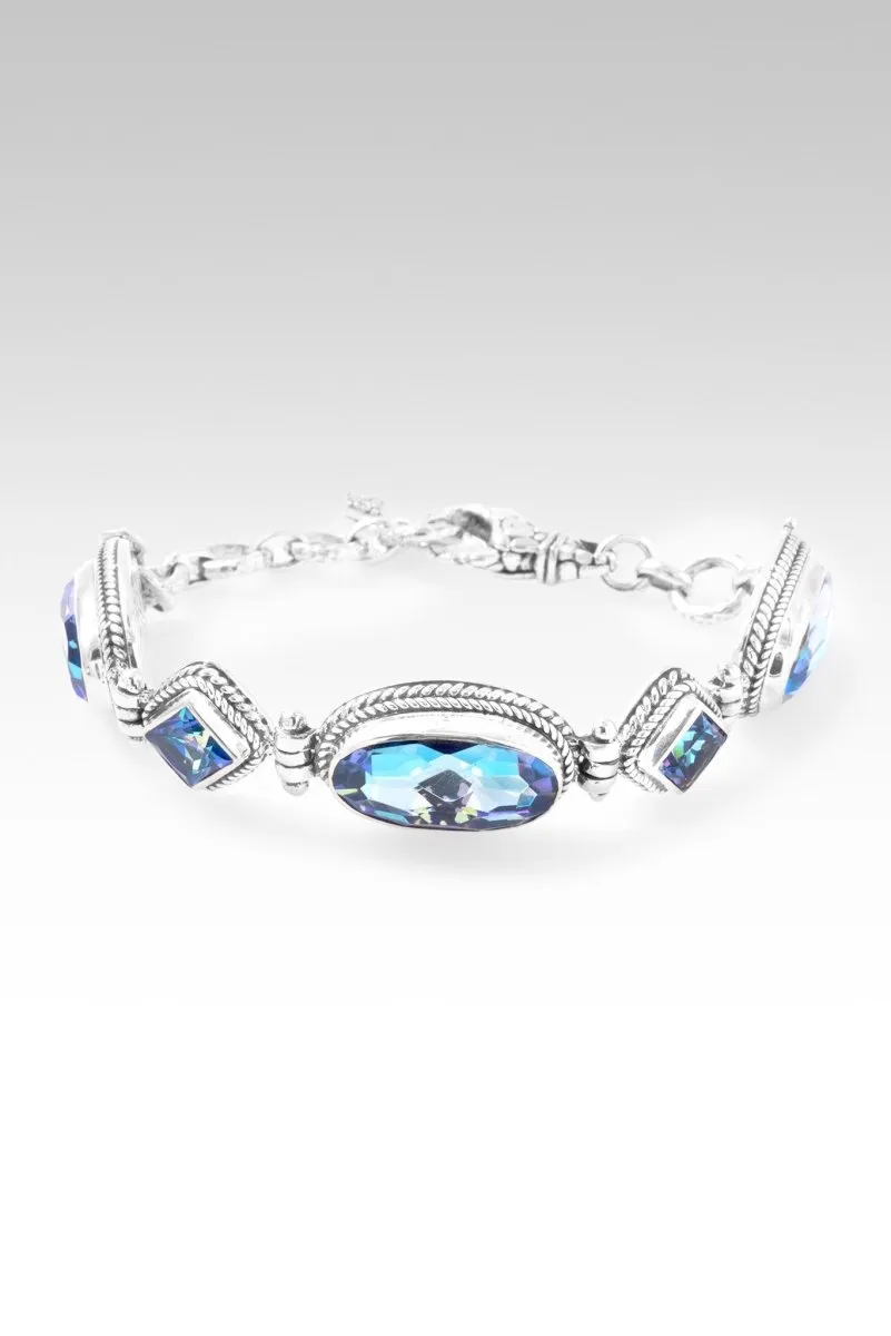 Glorious Promise Bracelet? in Perfect Luck? Mystic Quartz & Sheer Luck? Mystic Topaz