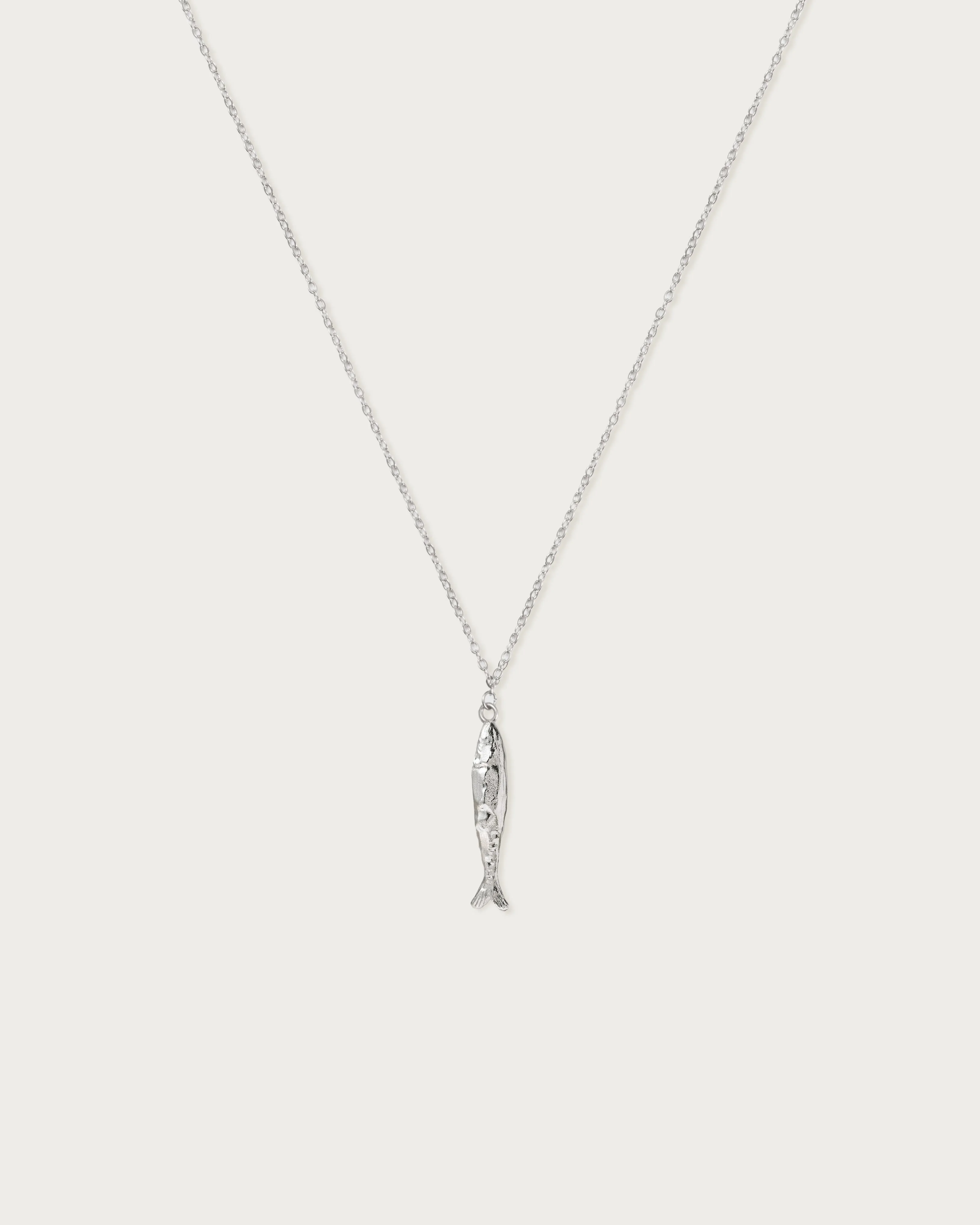 Gold Anchovy Necklace