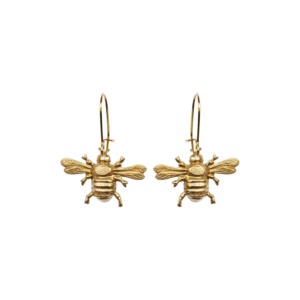 Gold Wee Bee Earrings
