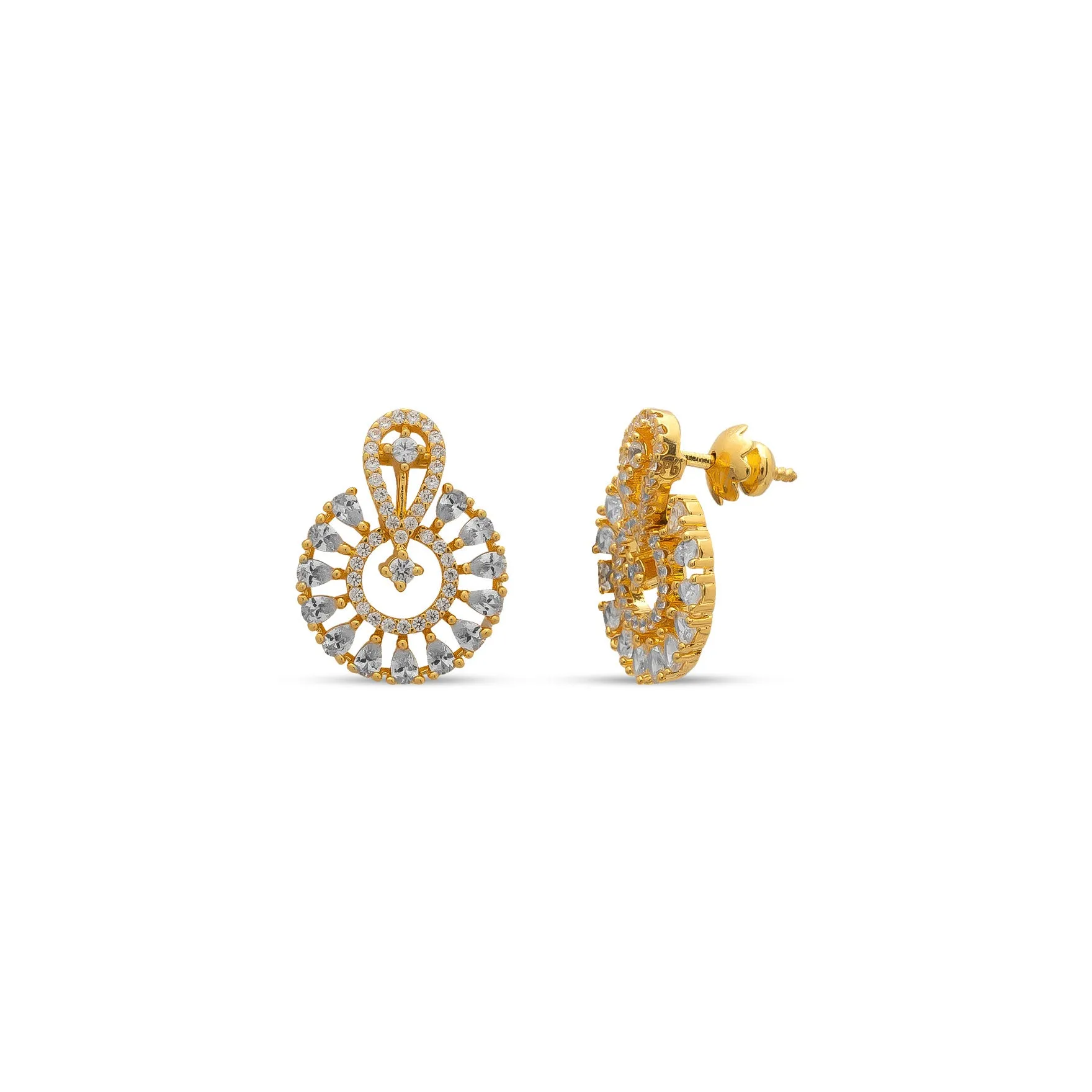GOLDEN HANGING STUD PSHST120W-061
