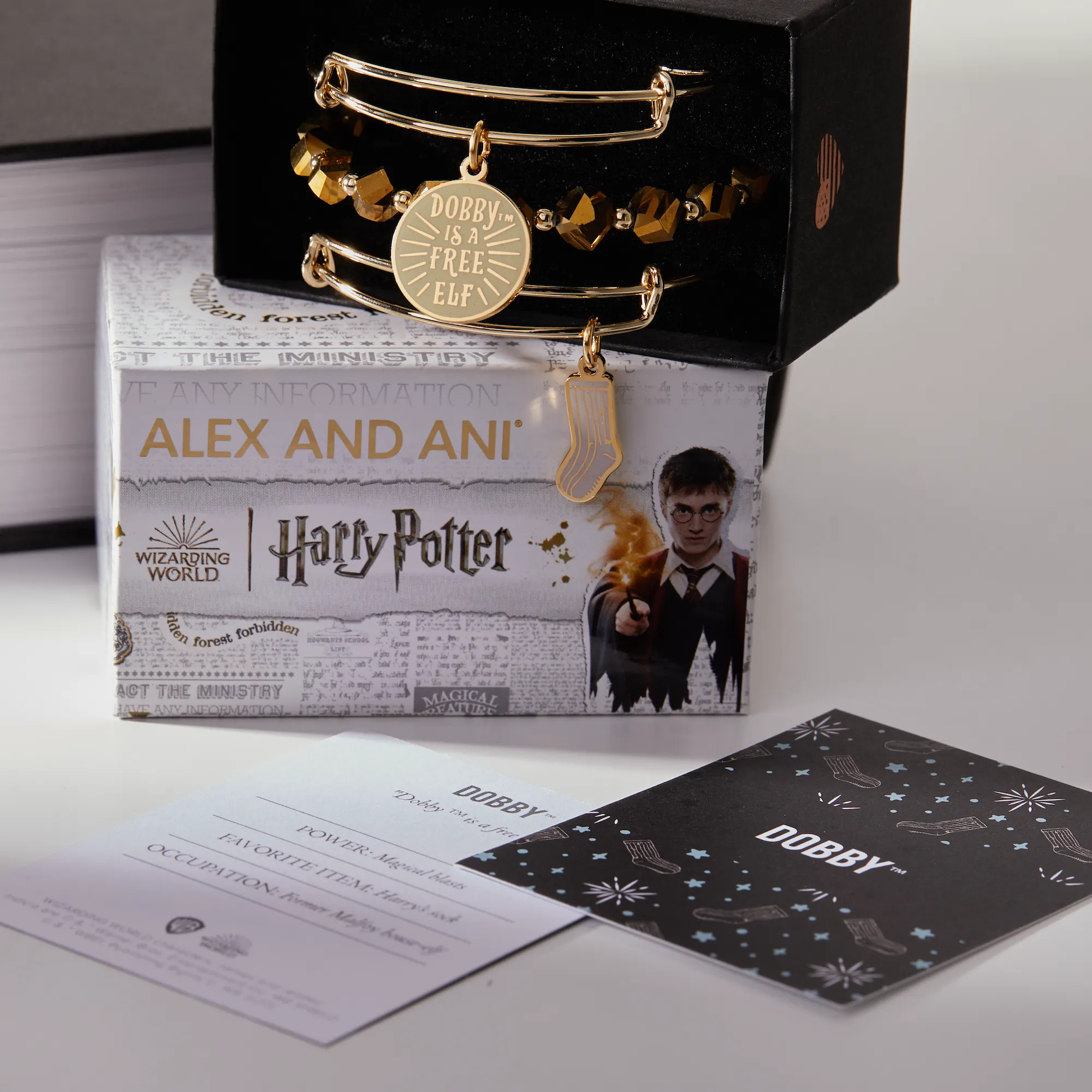 Harry Potter? Dobby Bangle Bracelets, Set of 3