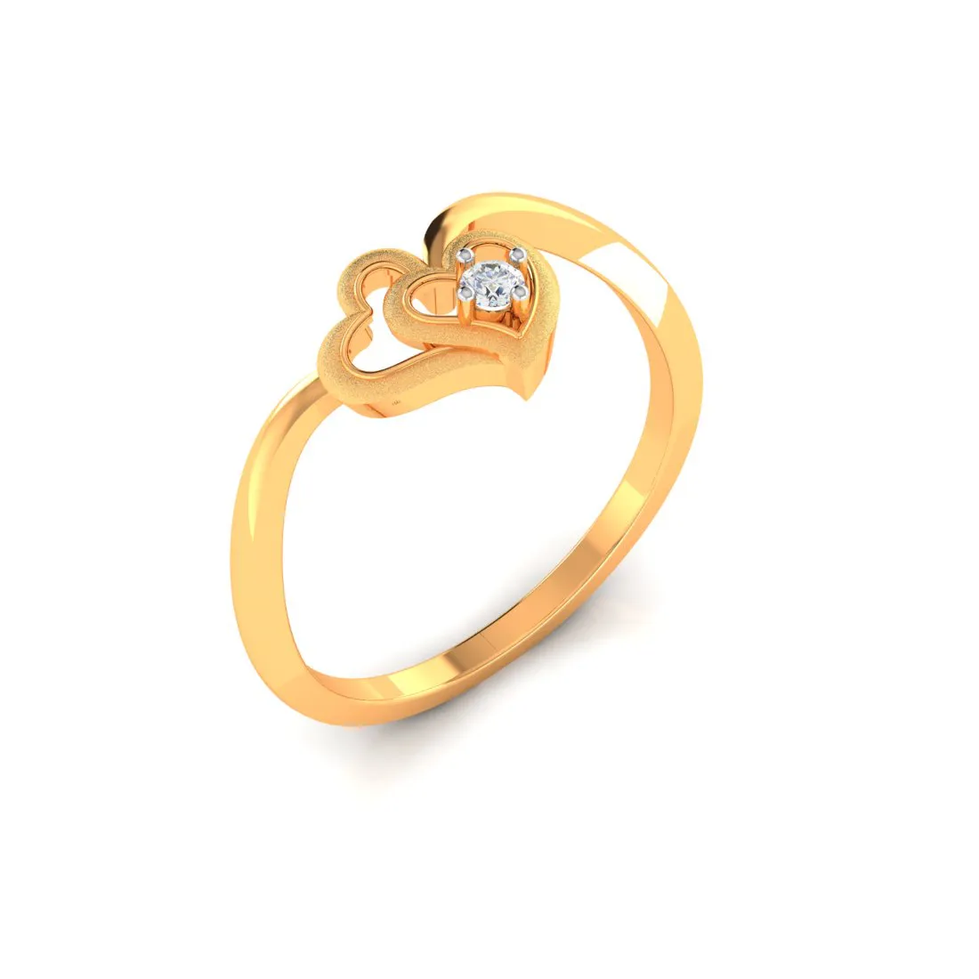 Heart Shape Diamond Ring