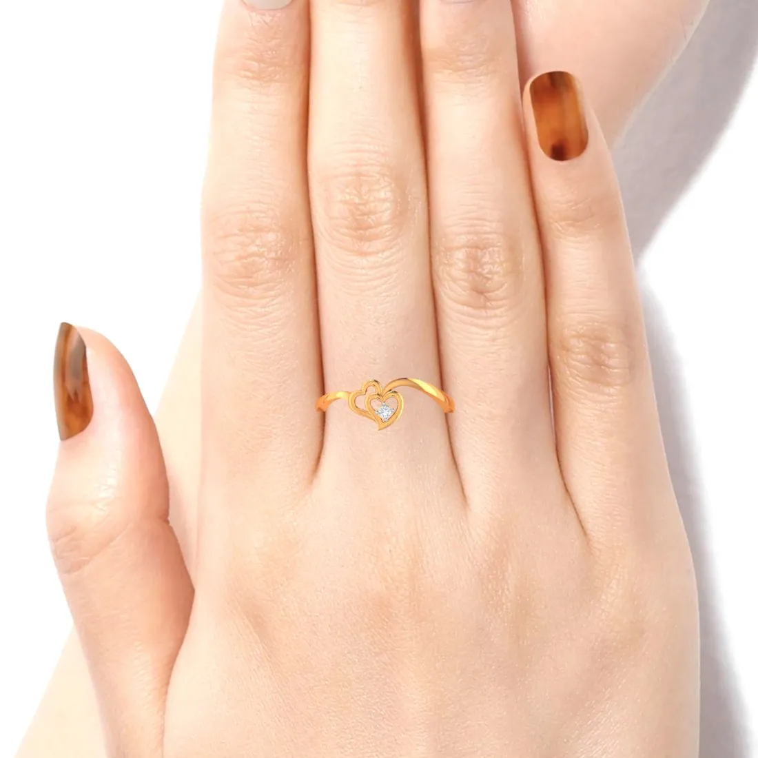 Heart Shape Diamond Ring