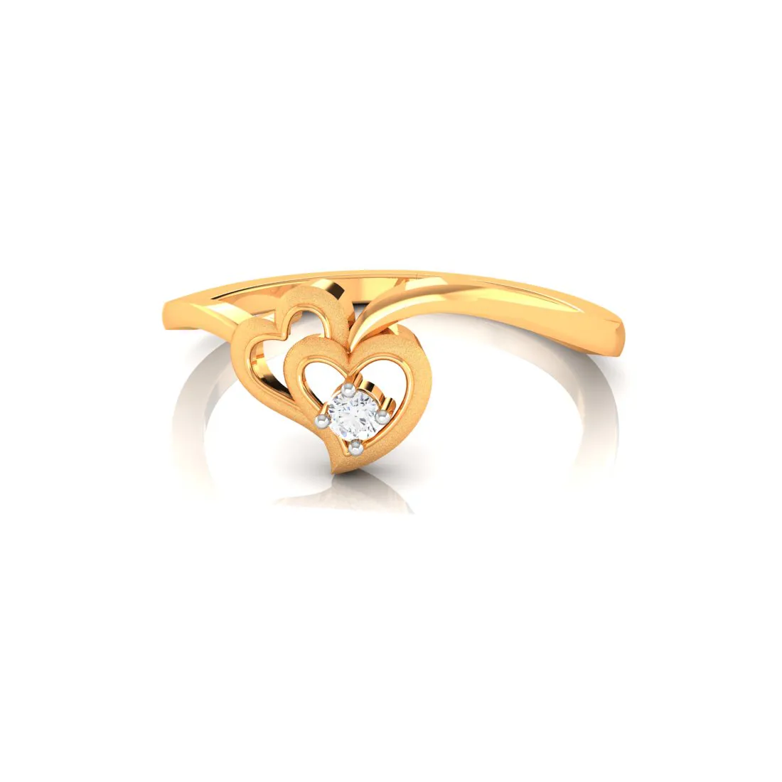 Heart Shape Diamond Ring