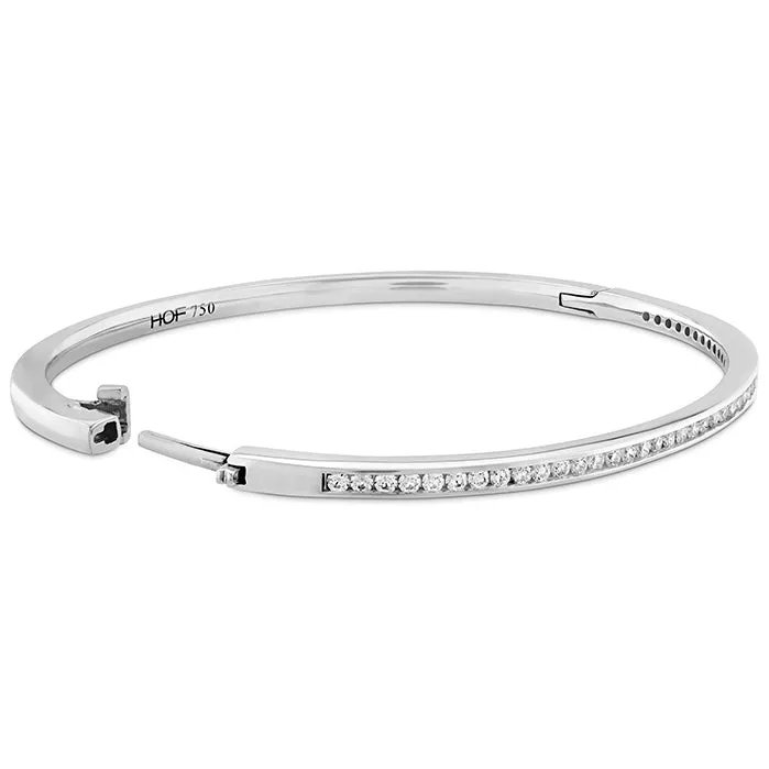 Hearts On Fire Classic Channel Set Diamond Bangle