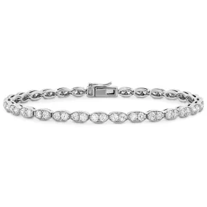 Hearts On Fire Lorelei Floral Diamond Line Bracelet