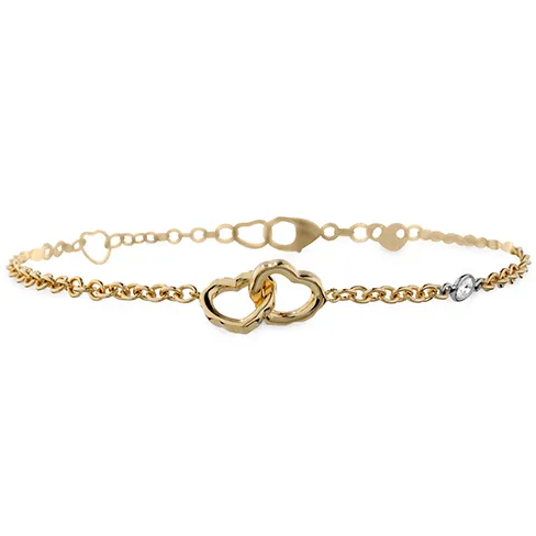 Hearts On Fire Lorelei Interlocking Heart Bracelet