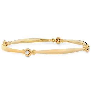 Hearts On Fire Optima Four Station Diamond Bangle