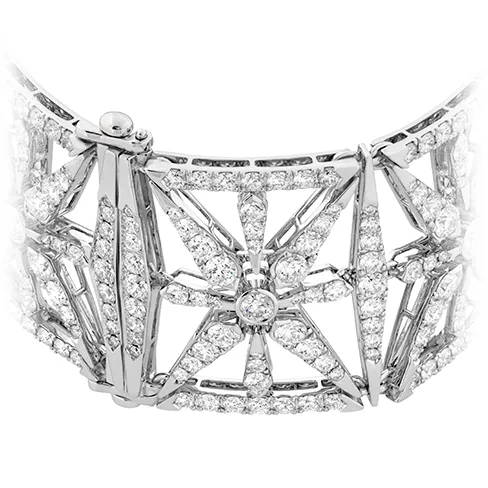 Hearts On Fire Triplicity Diamond Cuff Bracelet
