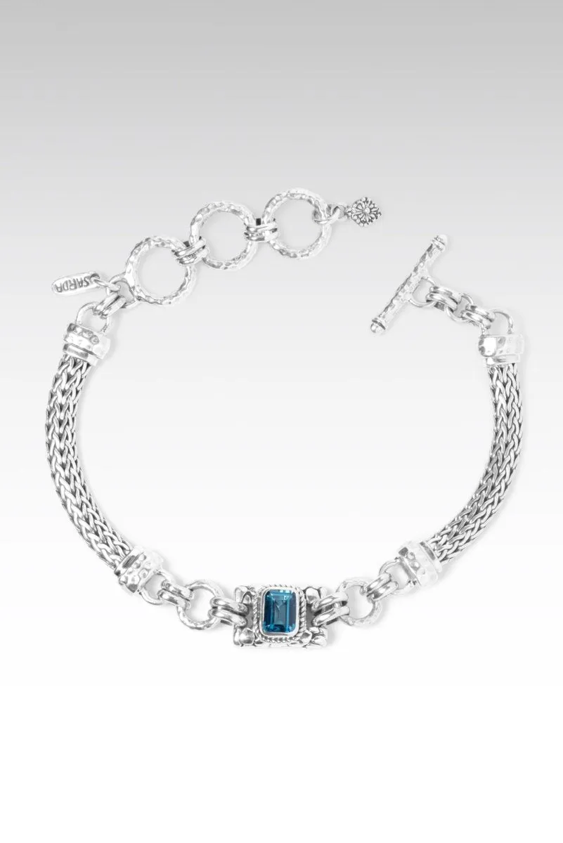 Holy Forever Bracelet? in London Blue Topaz