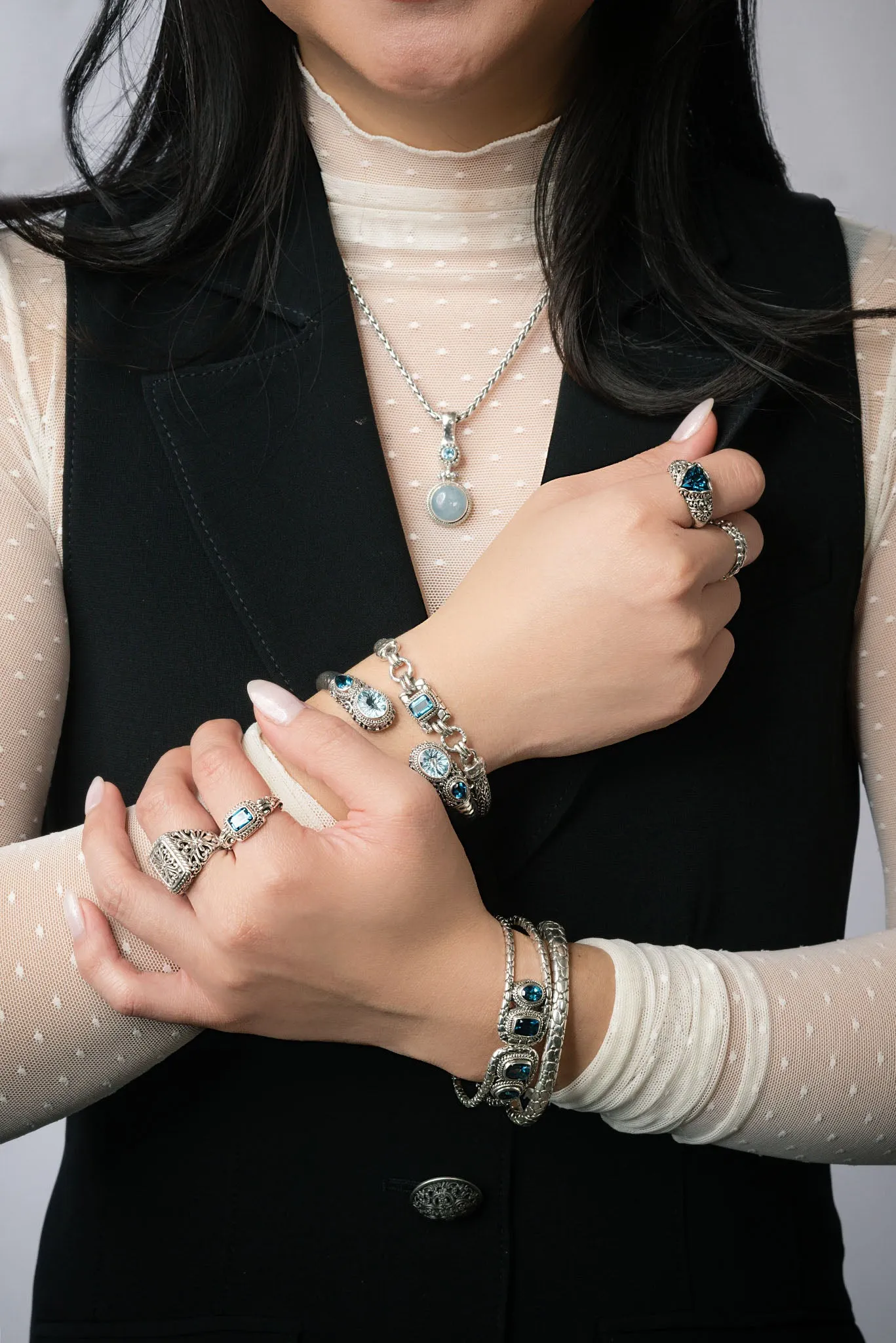 Holy Forever Bracelet? in London Blue Topaz