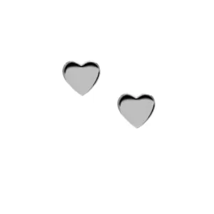 Icon Heart Studs Silver