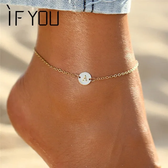 IF YOU Bohemia Sunflower Pineapple Summer Beach Multilayer Anklets For Women Foot Chain Anklet Jewelry Bracelet On Leg 2019 New