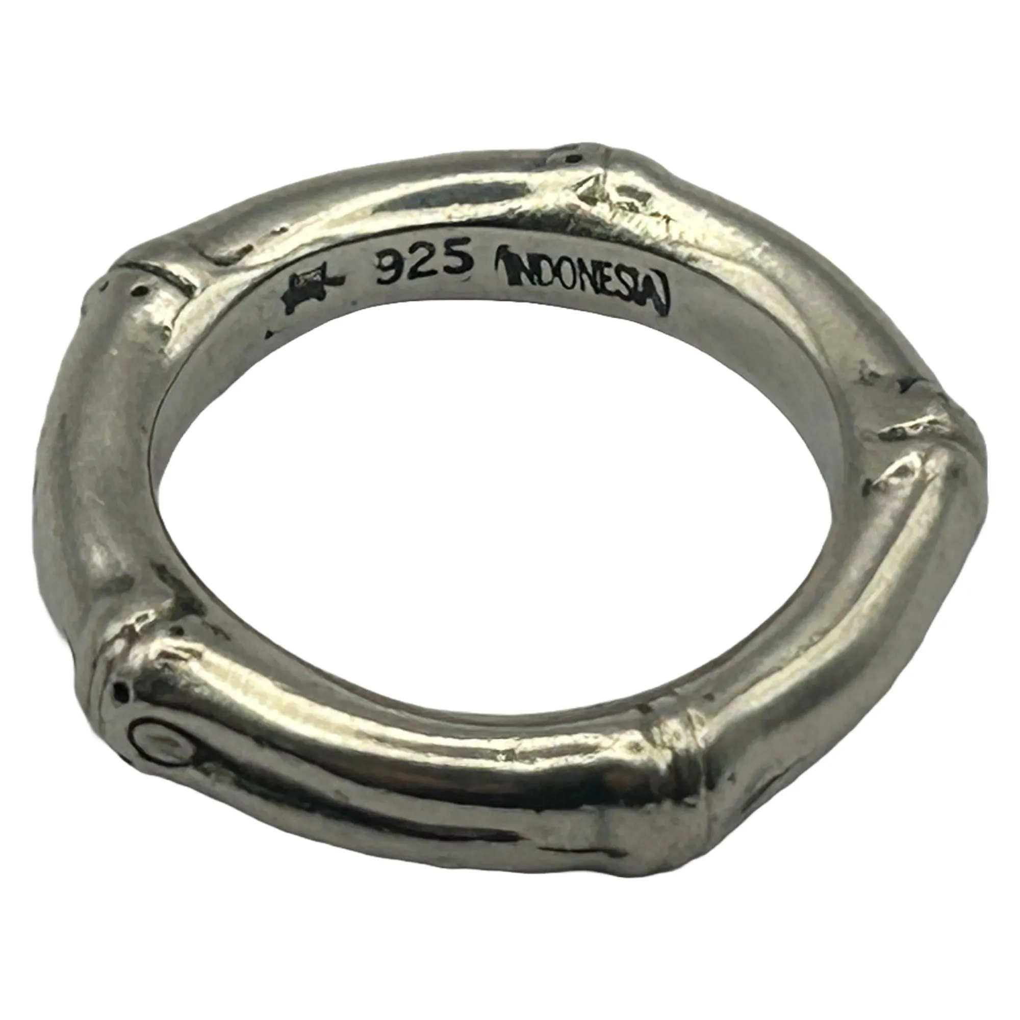 John Hardy Bamboo Band Sterling Silver - Size 7