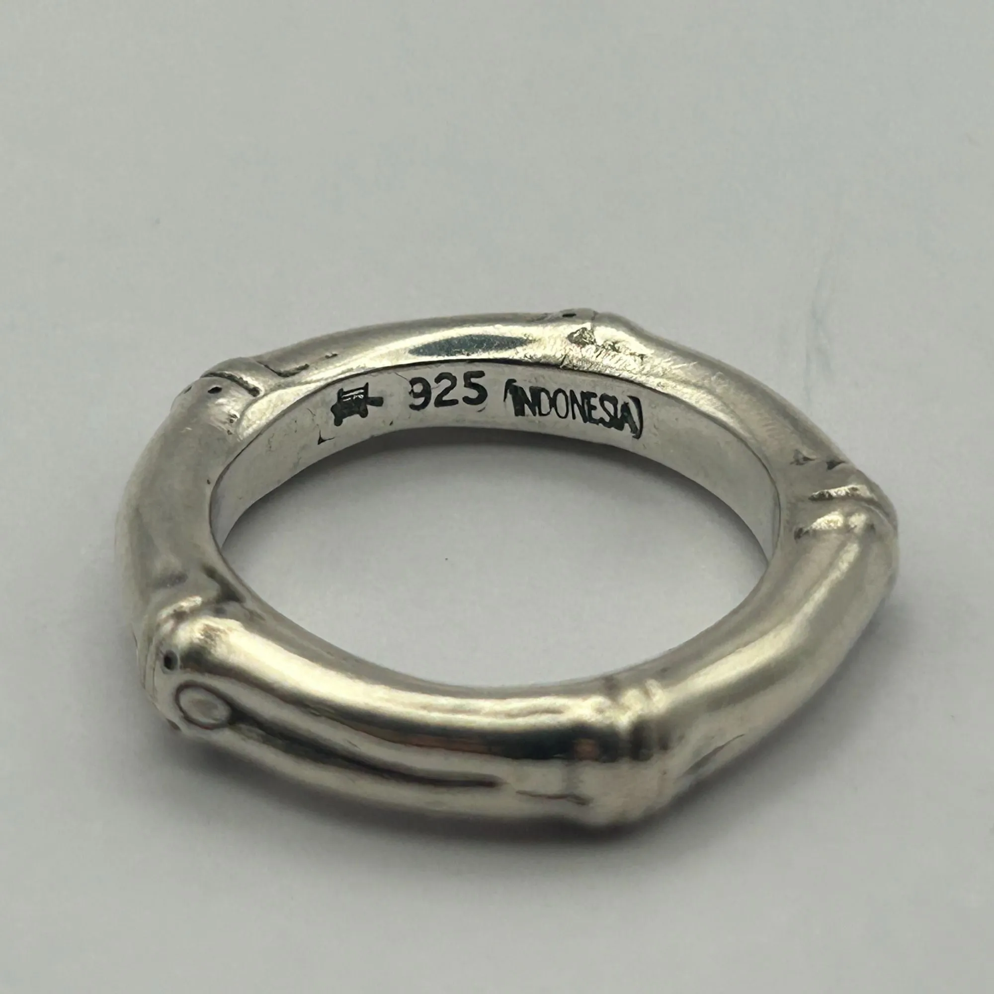 John Hardy Bamboo Band Sterling Silver - Size 7