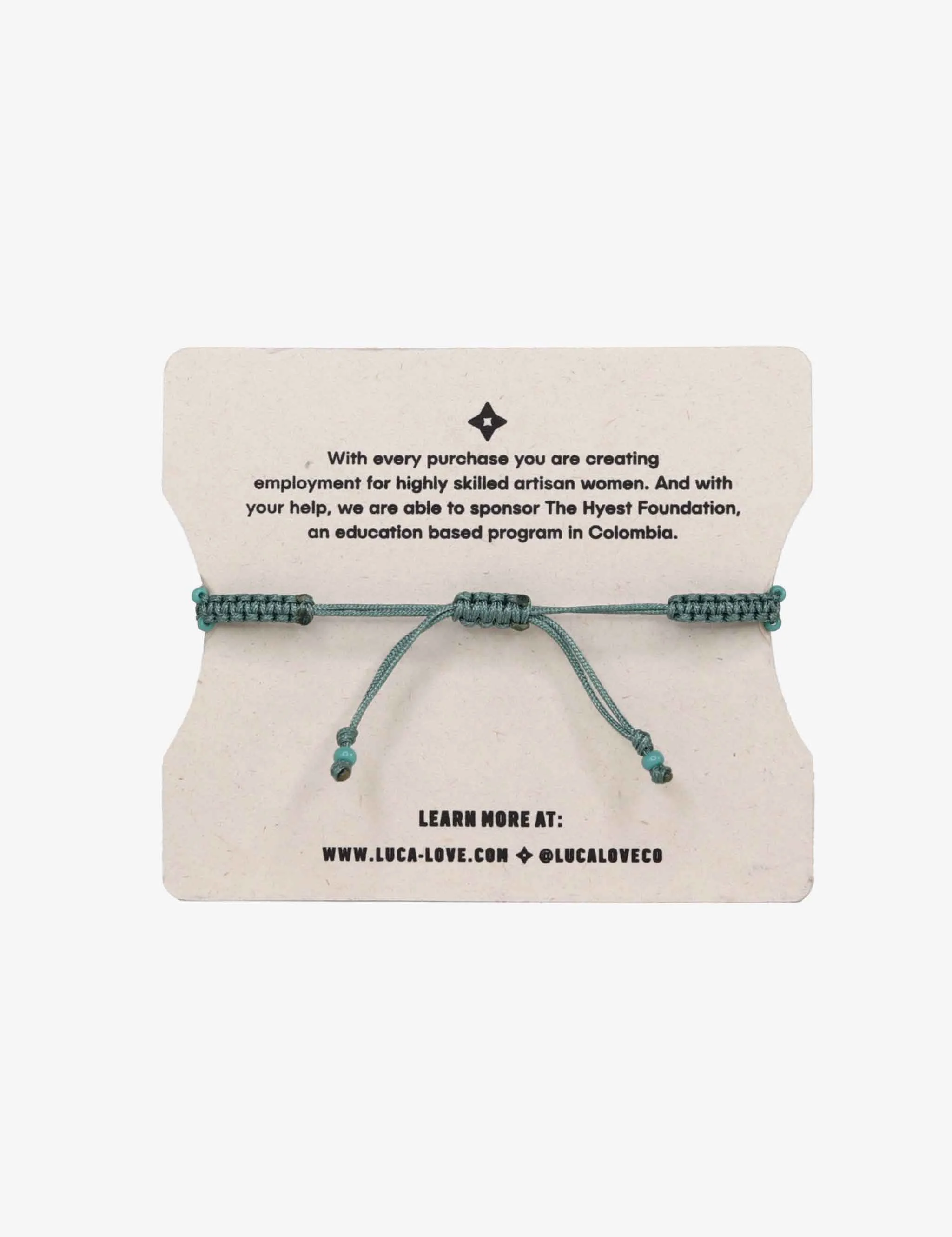 Kids Ally Bracelet in Peacock Blue