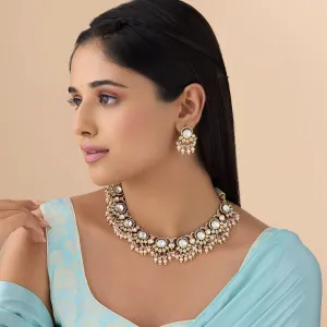 Kundan Necklace 165873