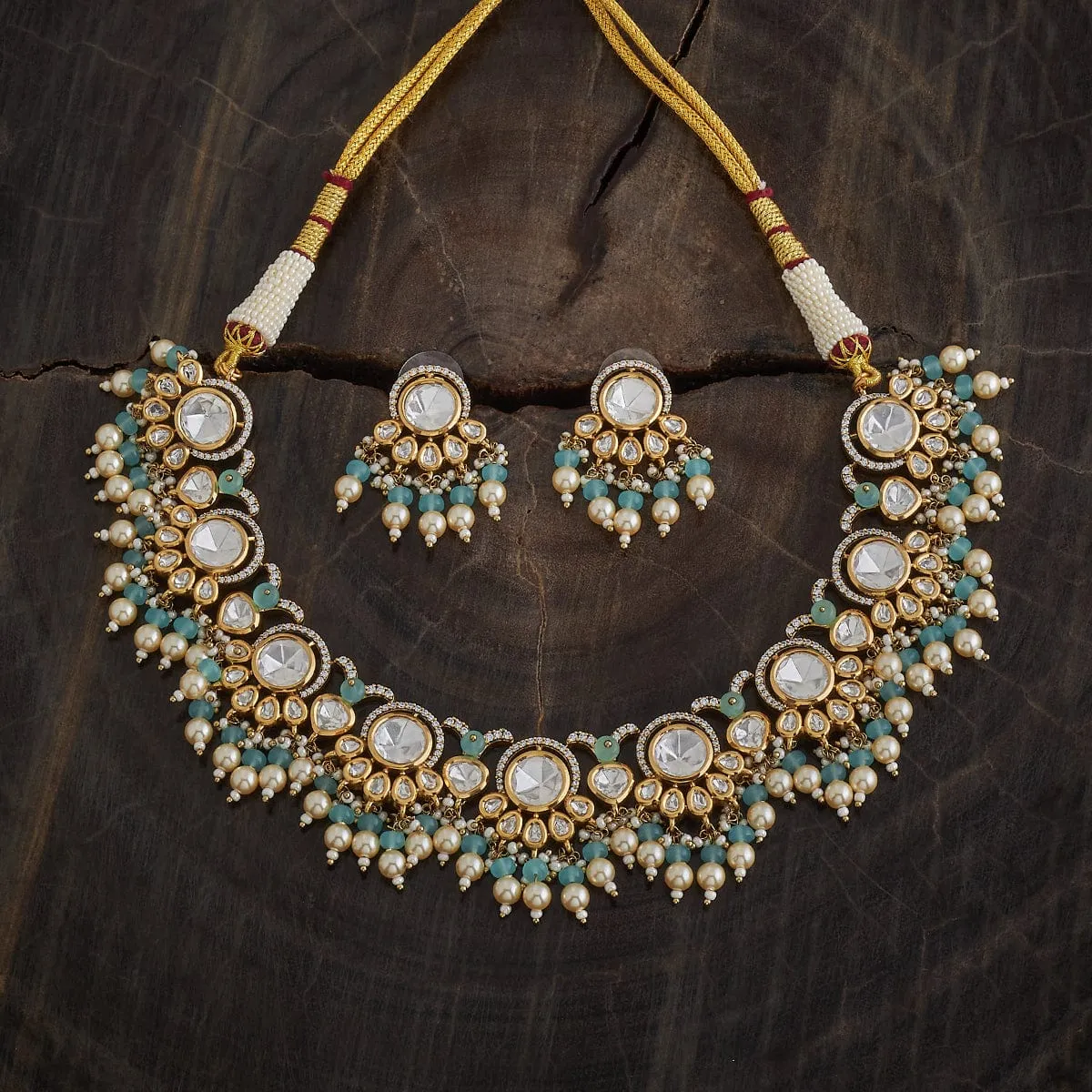 Kundan Necklace 165873