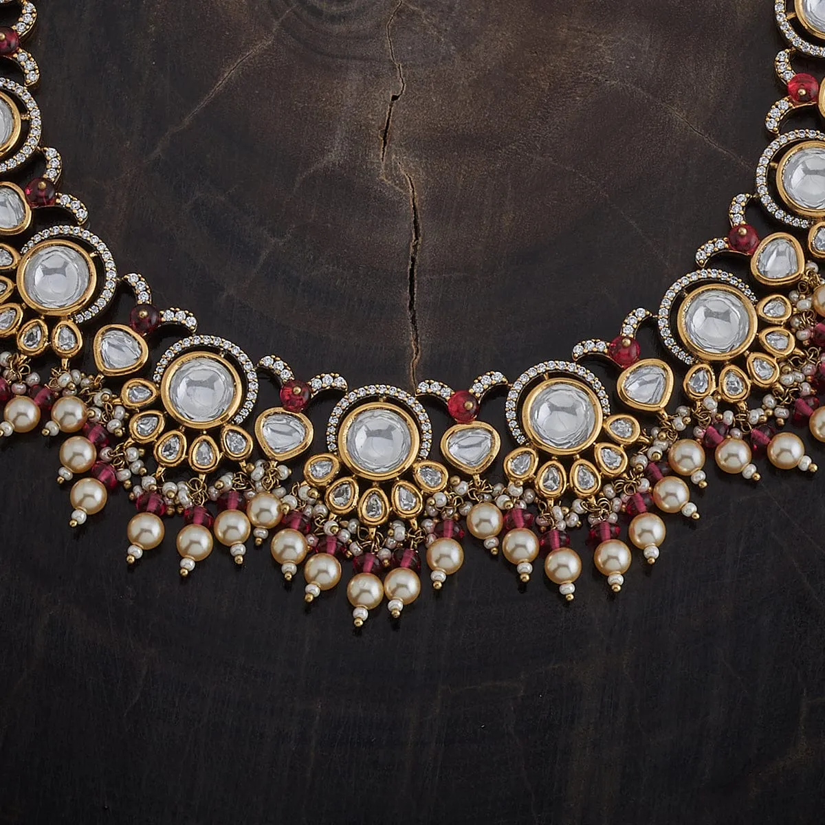 Kundan Necklace 165873