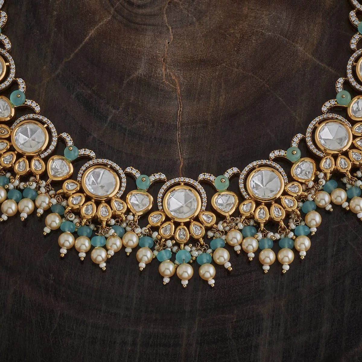 Kundan Necklace 165873