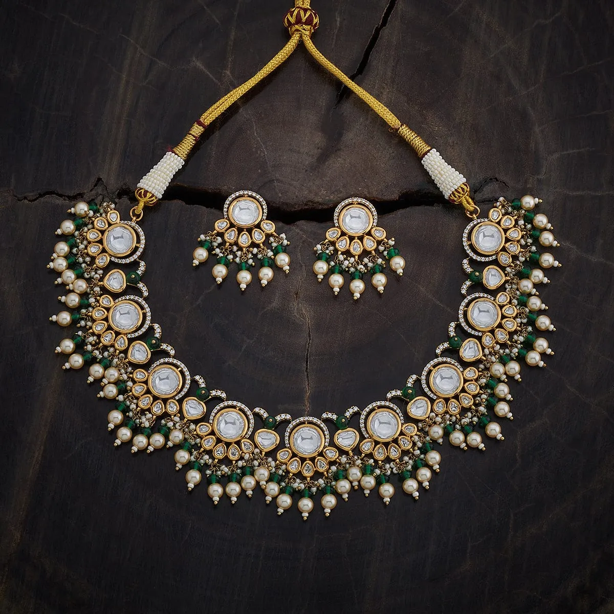 Kundan Necklace 165873