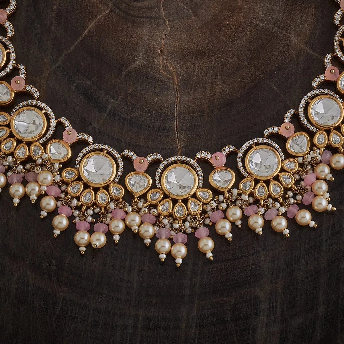 Kundan Necklace 165873