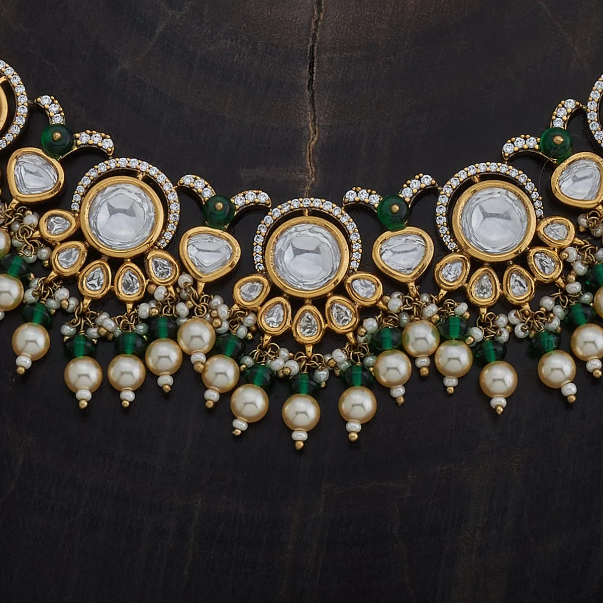 Kundan Necklace 165873