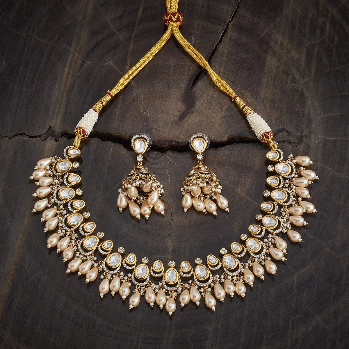 Kundan Necklace 169667