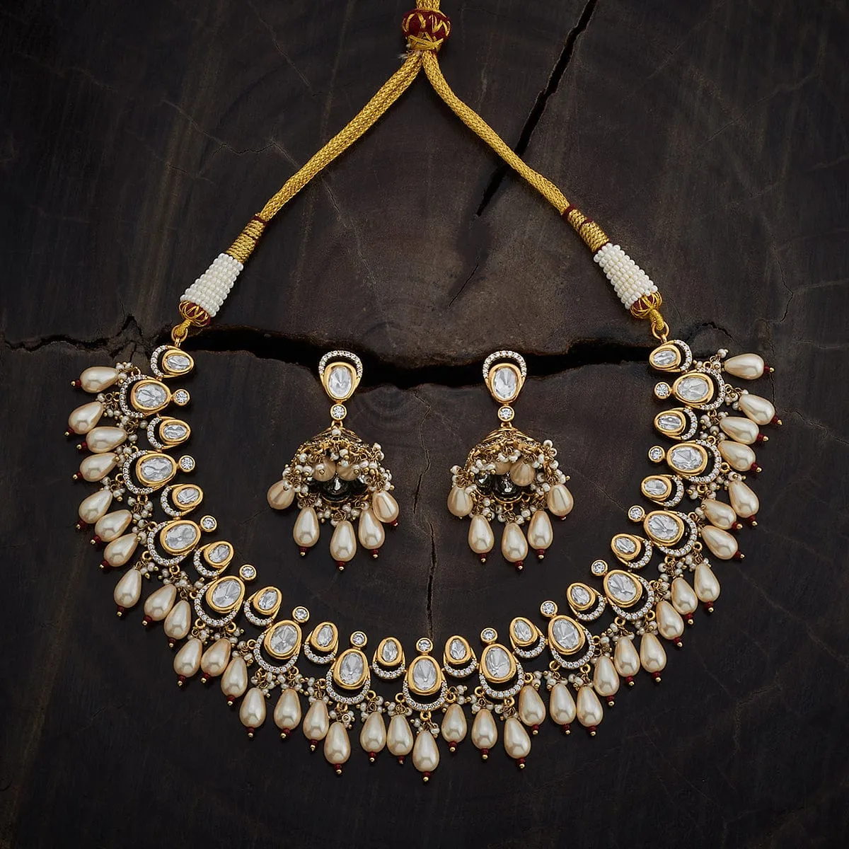 Kundan Necklace 169667