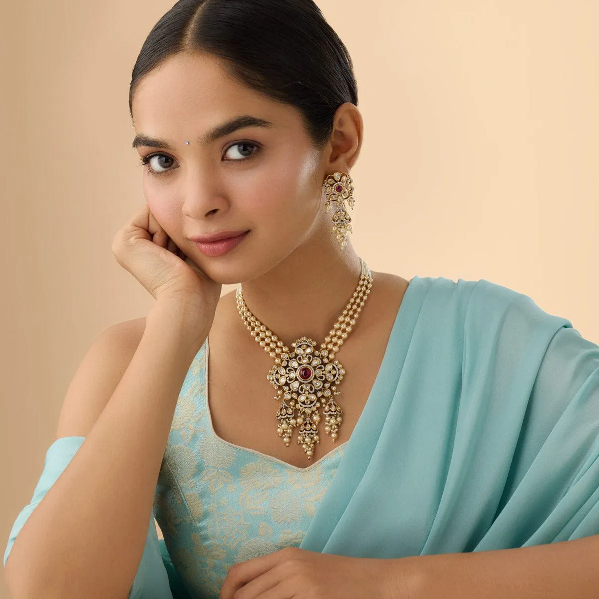 Kundan Necklace 170769