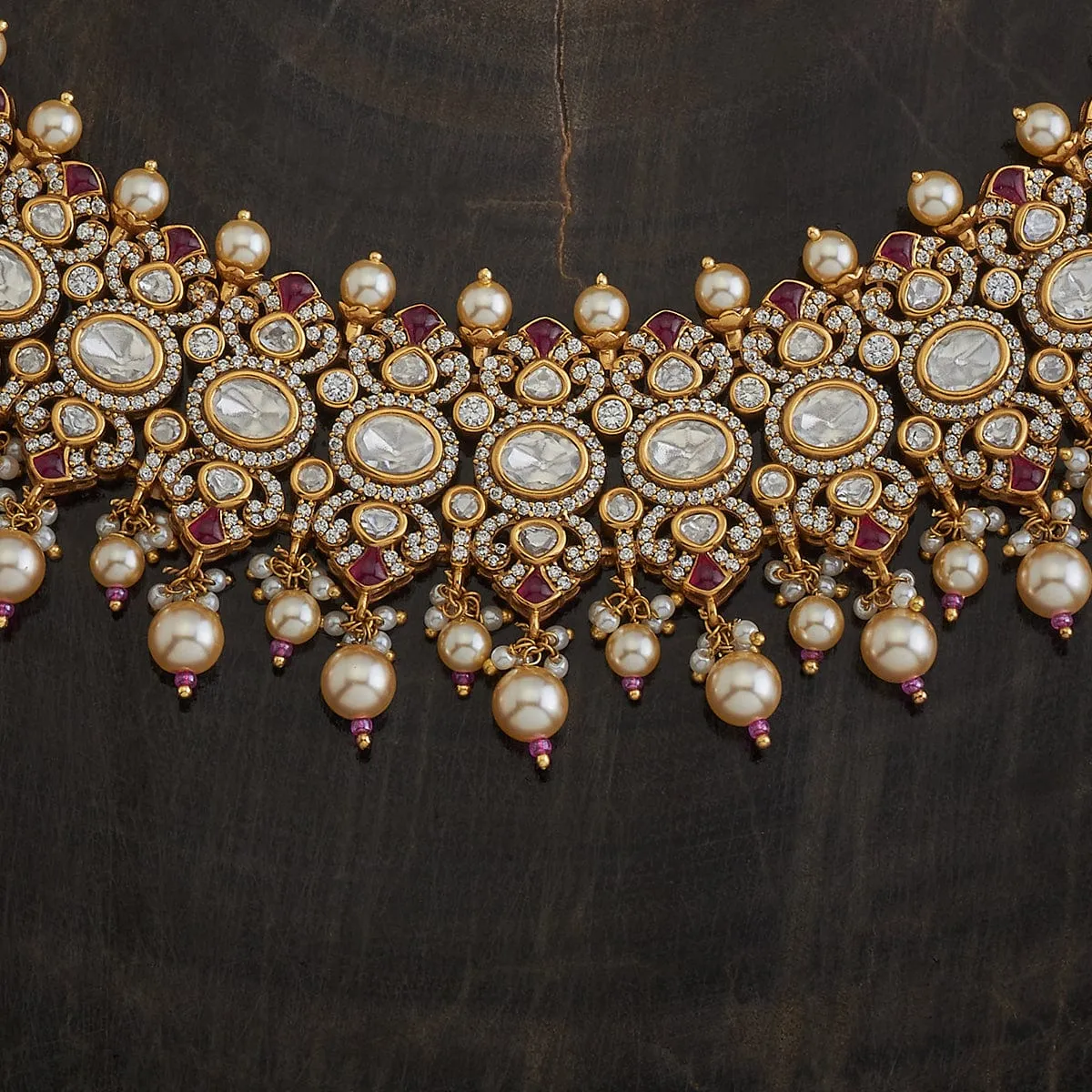 Kundan Necklace 176784
