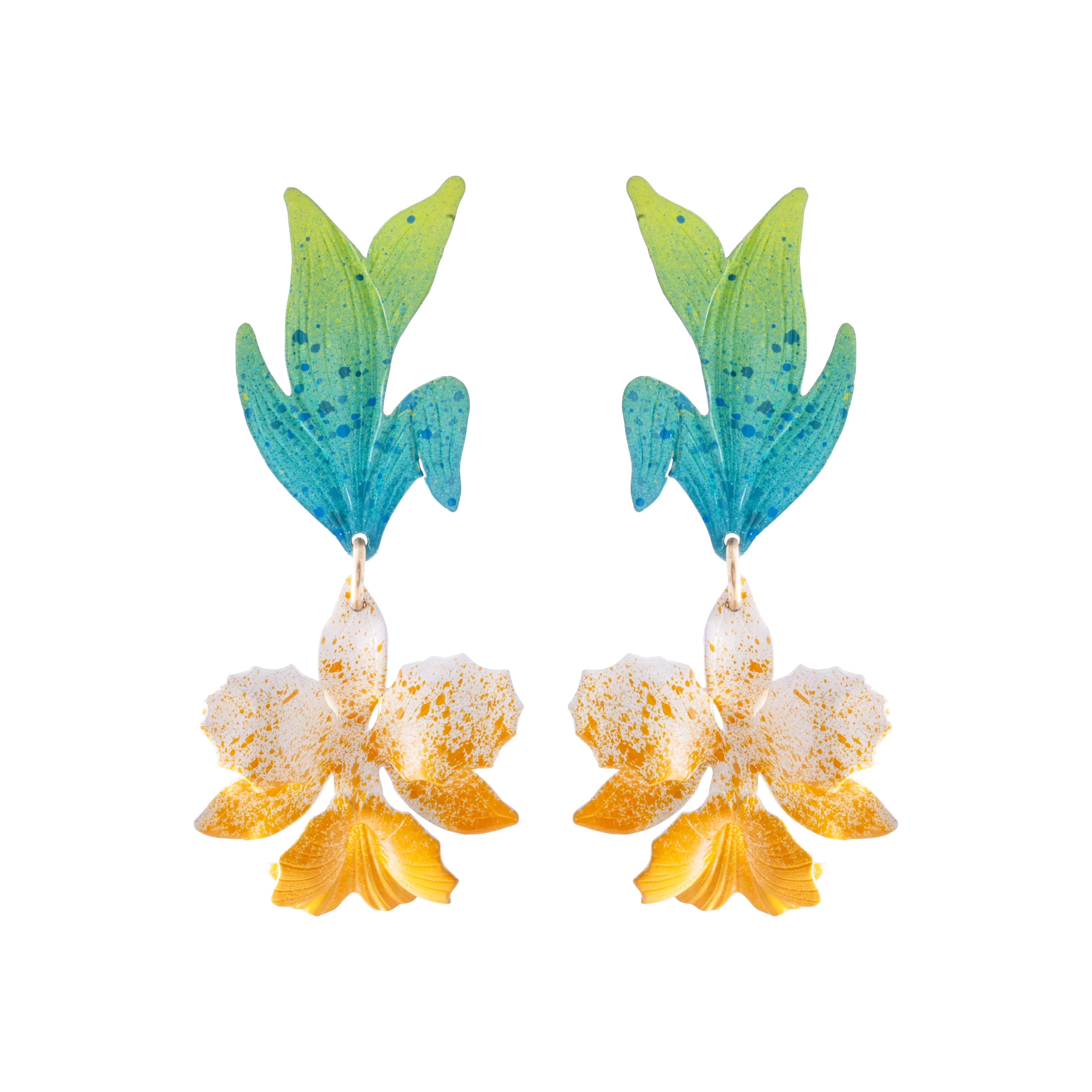 La'akea Orchid Earrings