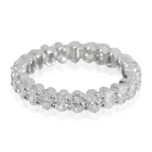 Lab-Grown Diamond Wedding Band in 14K White Gold 2 CTW
