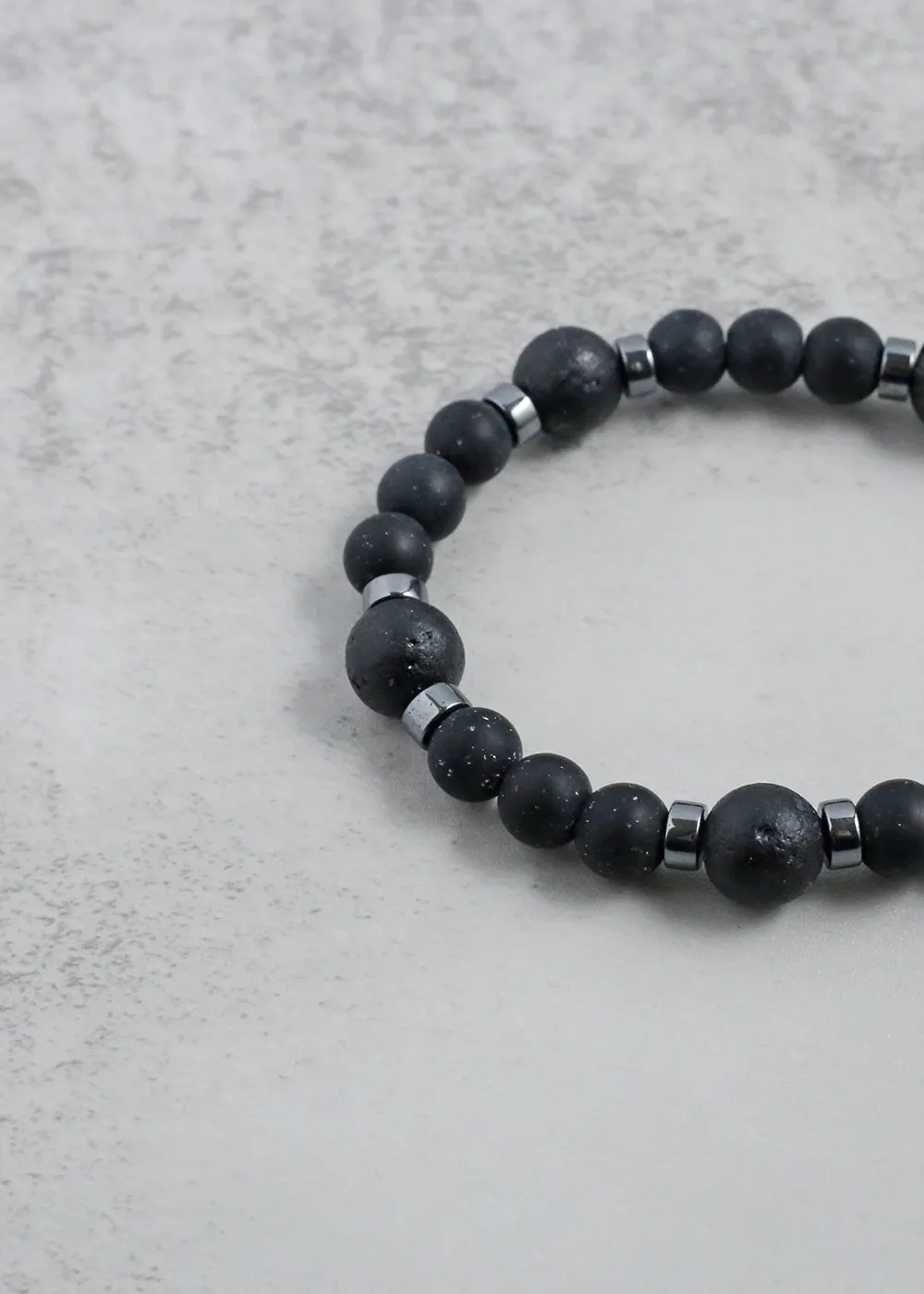 Lava Rock Bead Bracelet