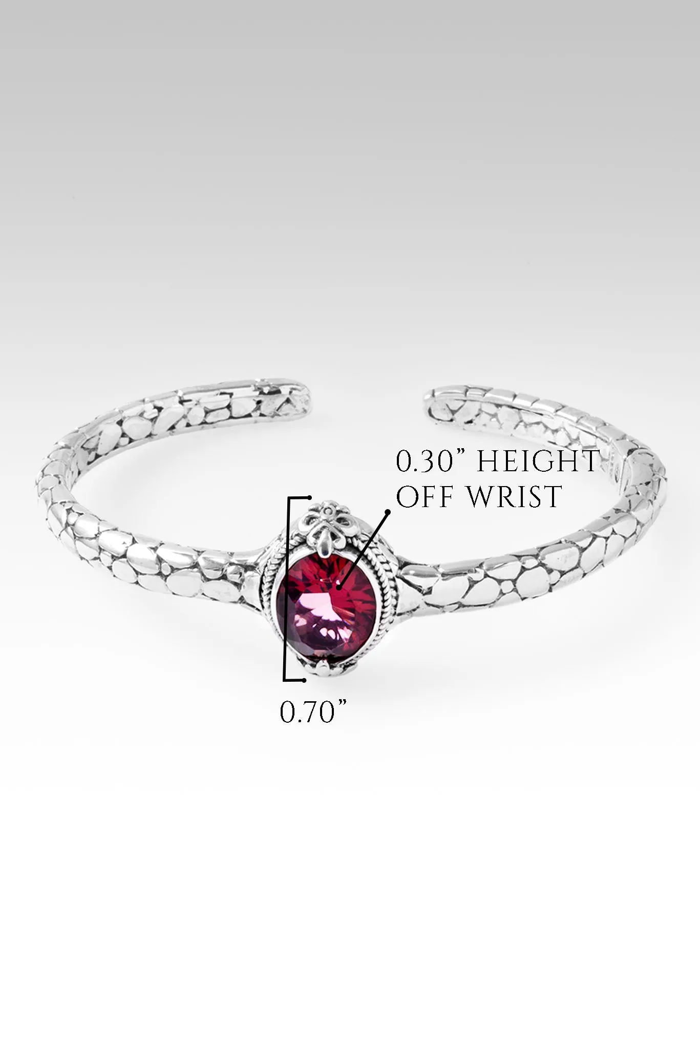 Love One Another Cuff II? in Berrylicious? Mystic Quartz