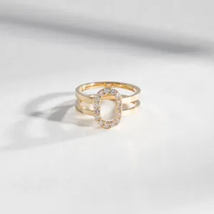 Maiti Ring with Lab-grown Diamonds