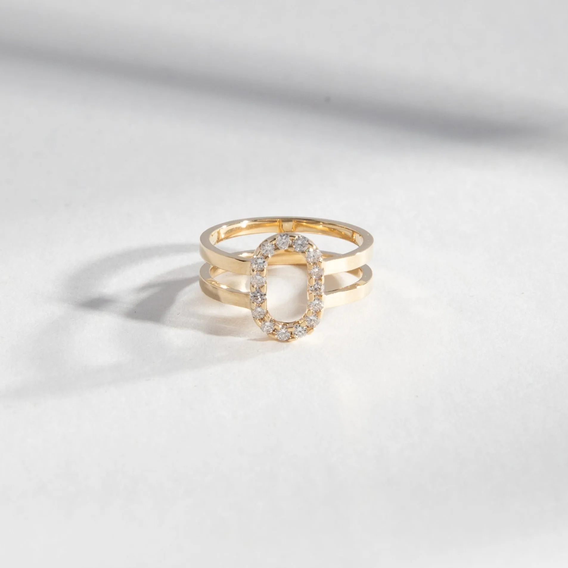 Maiti Ring with Lab-grown Diamonds