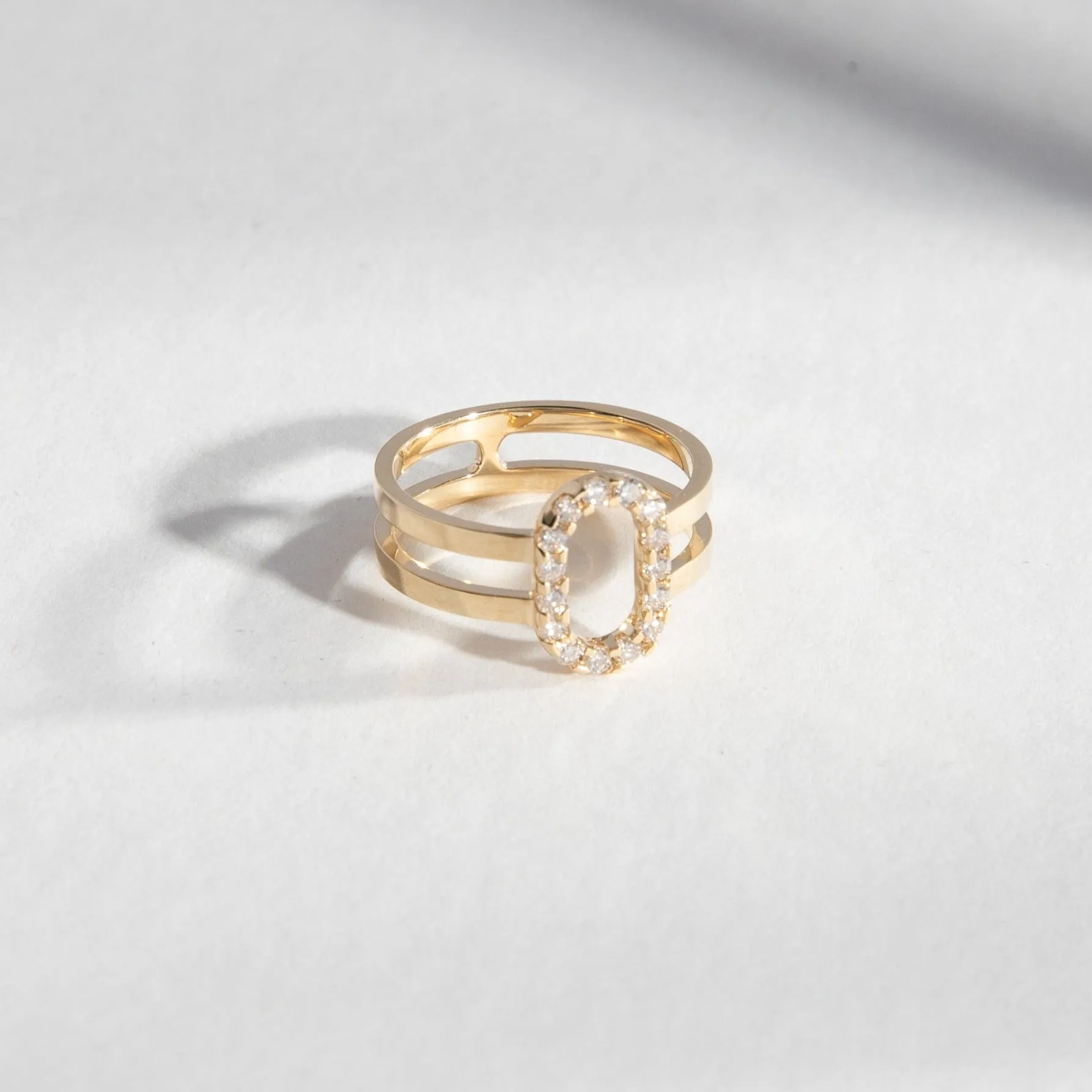 Maiti Ring with Lab-grown Diamonds