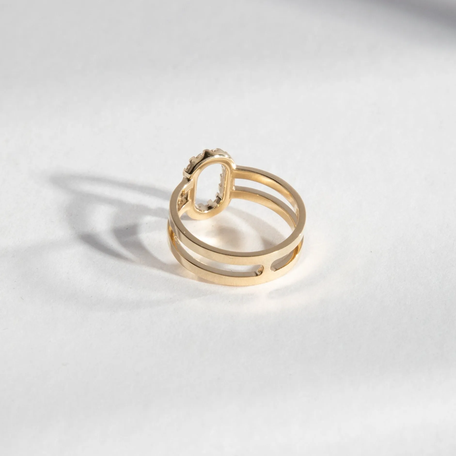 Maiti Ring with Lab-grown Diamonds