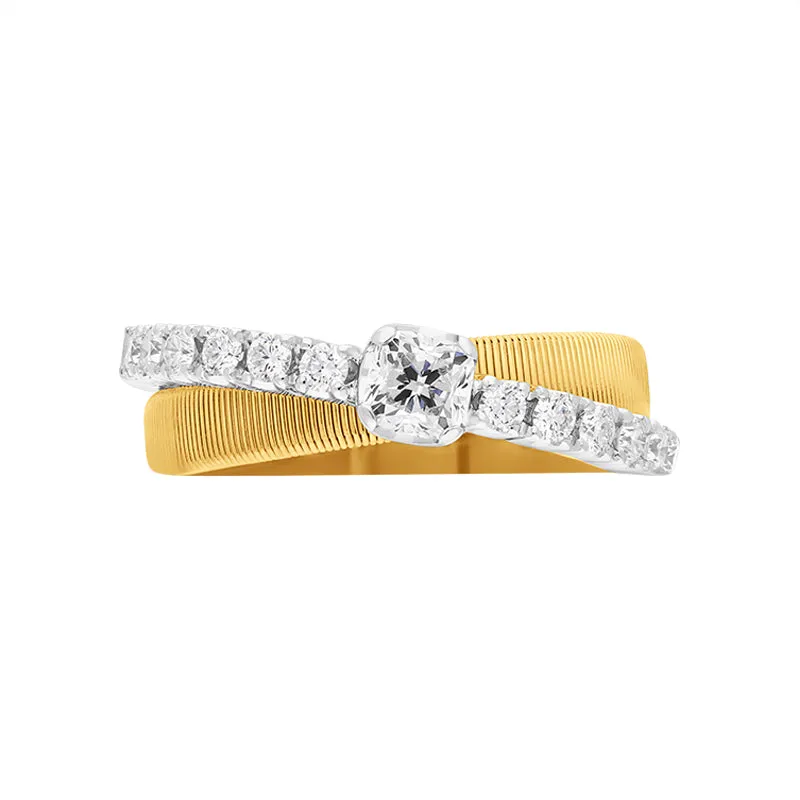 Marco Bicego Masai 18ct Yellow Gold 0.74ct Diamond Ring