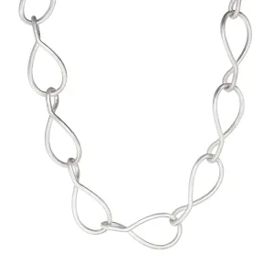 Mega Kharisma Link Silver Necklace
