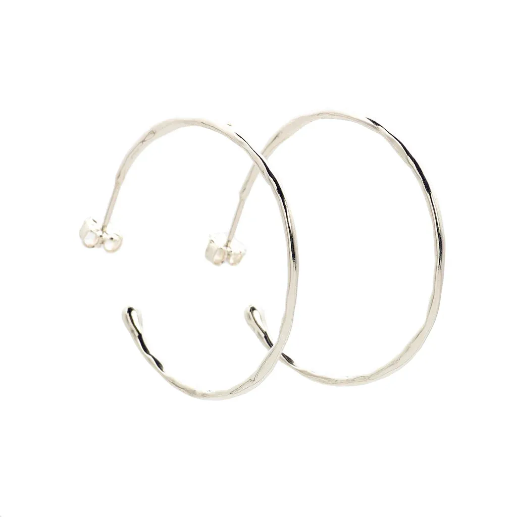 Melt Hoop Earrings
