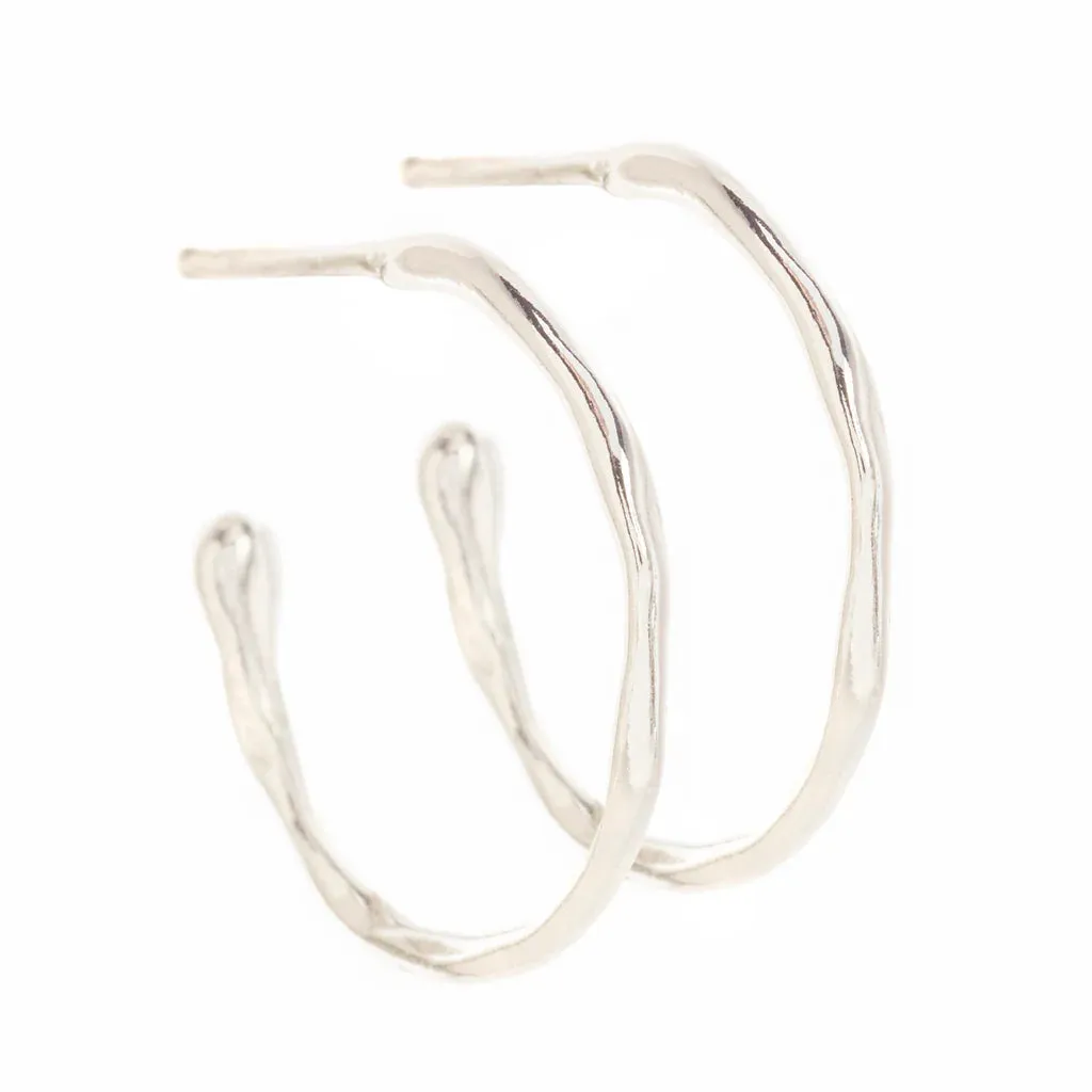 Melt Hoop Earrings