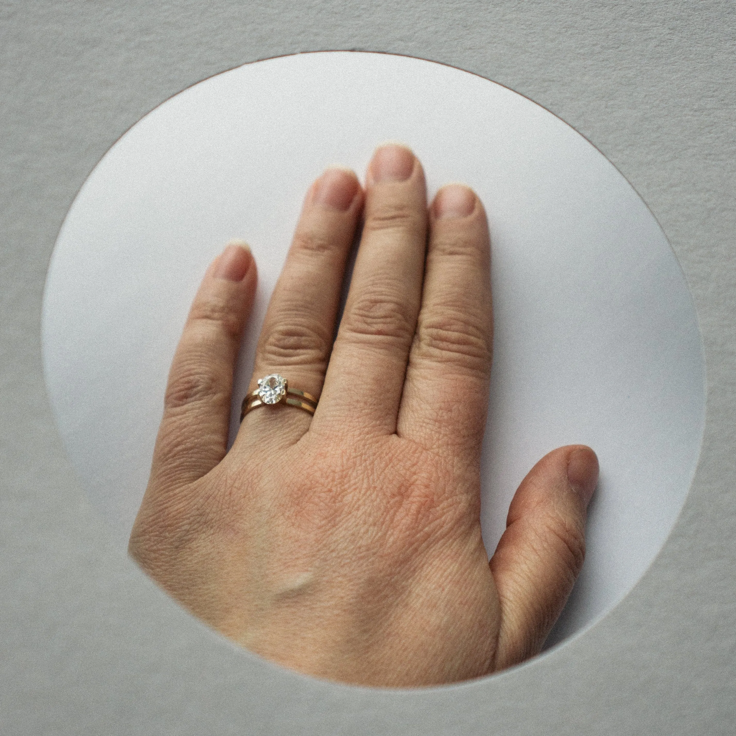 Mes Ring with 1.00ct Lab-grown Diamond in Gold