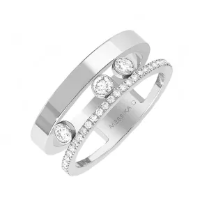 Messika Move Romane 18ct White Gold 0.30ct Diamond Ring