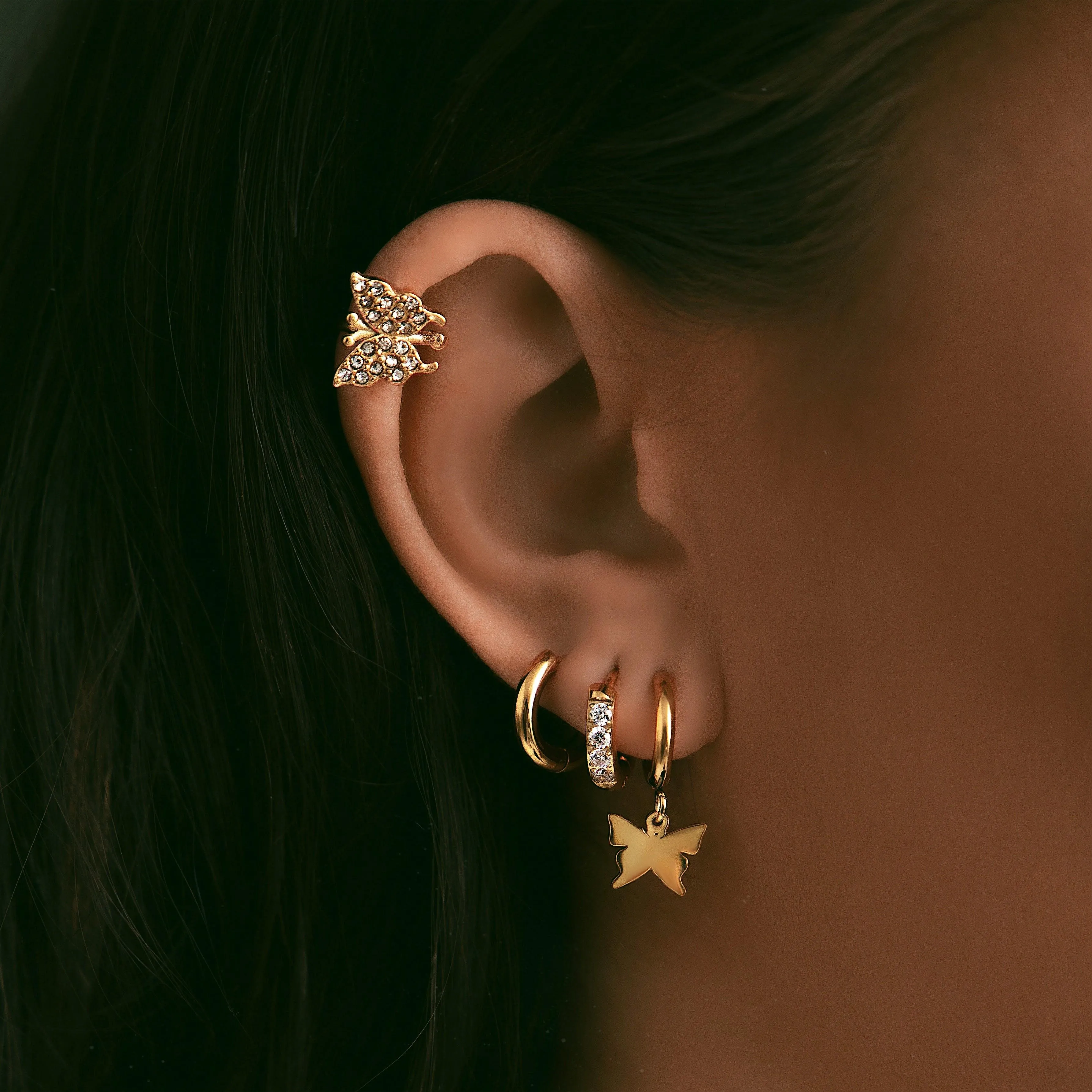 Milla Hoop Earrings